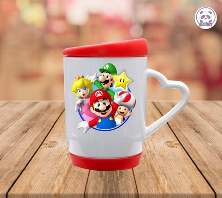 Mugs con Tapa y Base