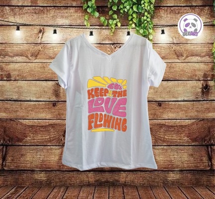 Camiseta Blanca Niñas y Damas