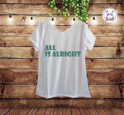 Camiseta Blanca Niñas y Damas