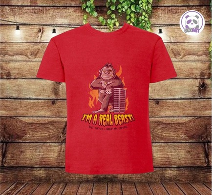 Camiseta Algodón Niños y Caballeros