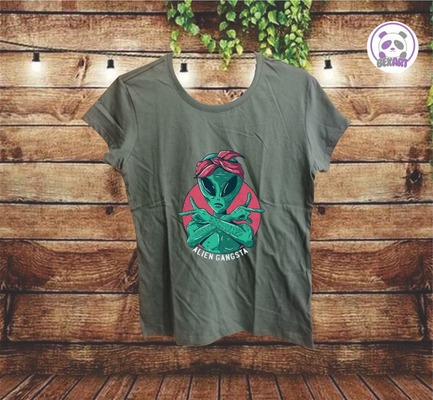 Camiseta Algodón Niñas y Damas