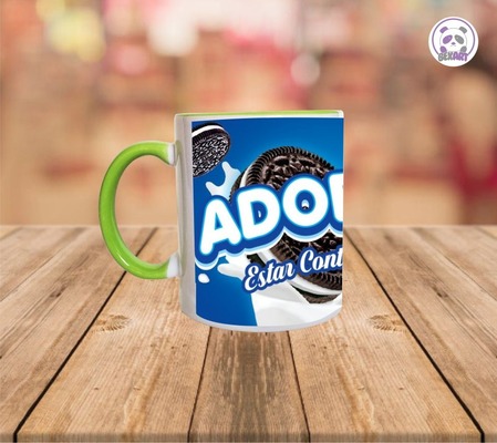 Mugs Blancos Color Interior