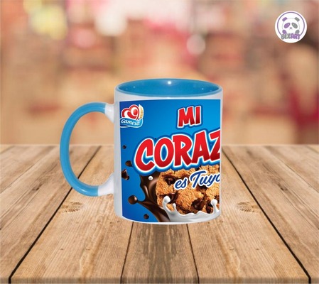 Mugs Blancos Color Interior