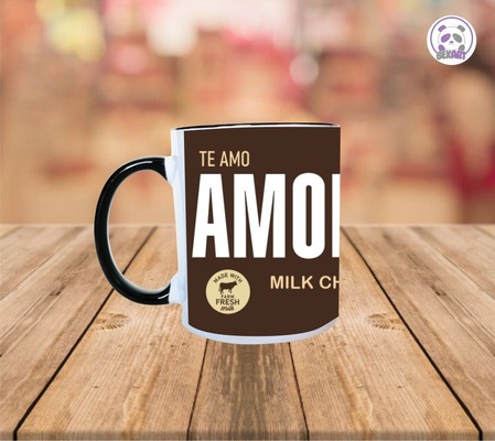 Mugs Blancos Color Interior