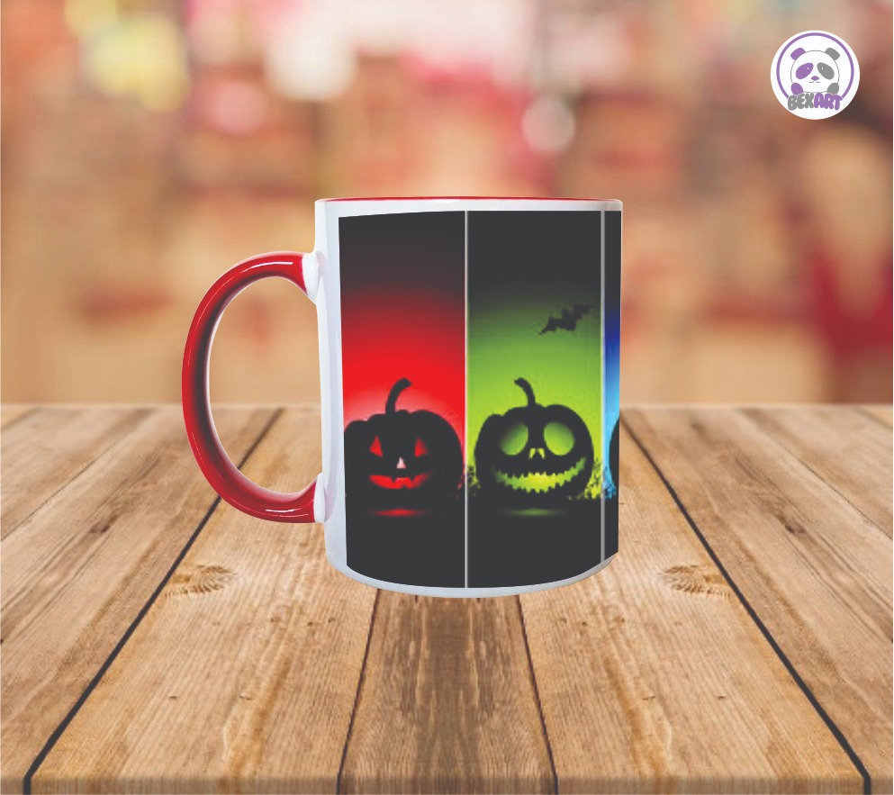 Mugs Blancos Color Interior