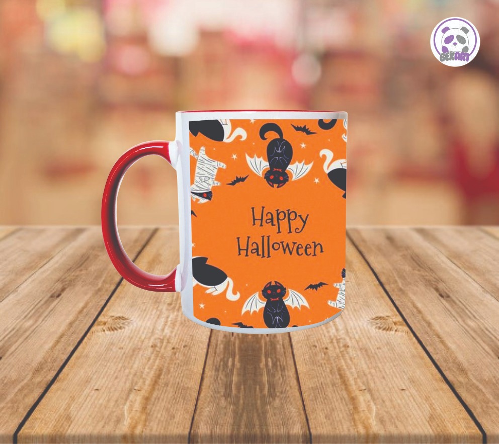 Mugs Blancos Color Interior