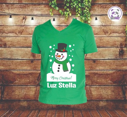 Camiseta Algodón Niños y Caballeros