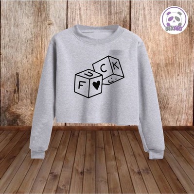 Blusas Crop Top sin Capucha