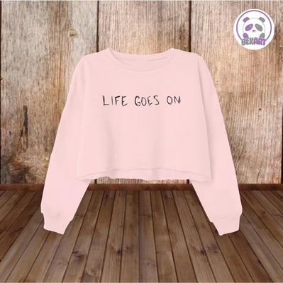 Blusas Crop Top sin Capucha