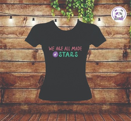 Camiseta Algodón Niñas y Damas