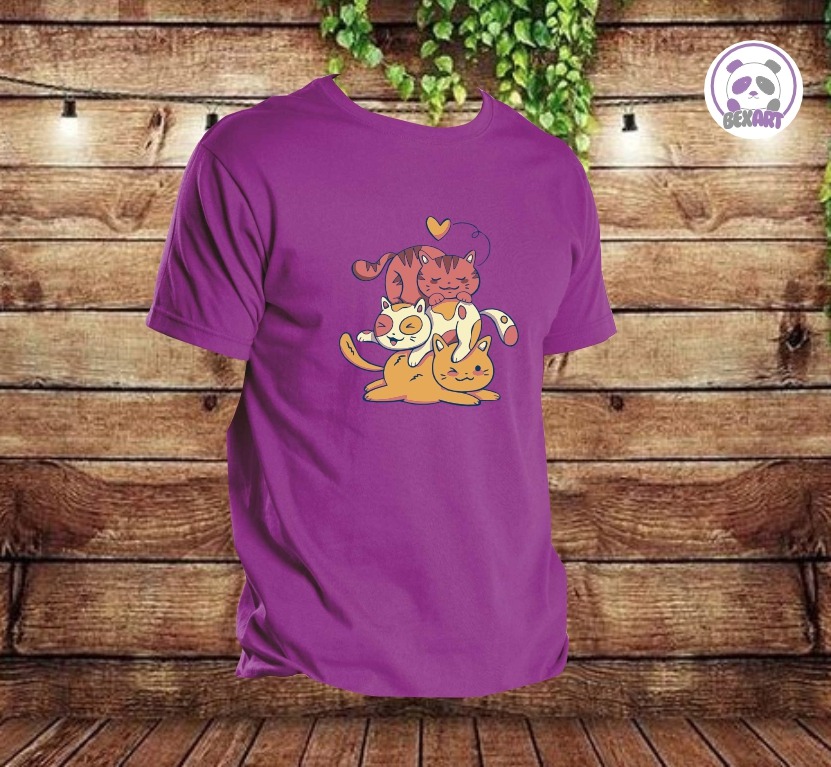 Camiseta Algodón Niños y Caballeros