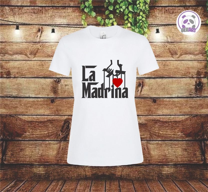 Camiseta Blanca Niñas y Damas