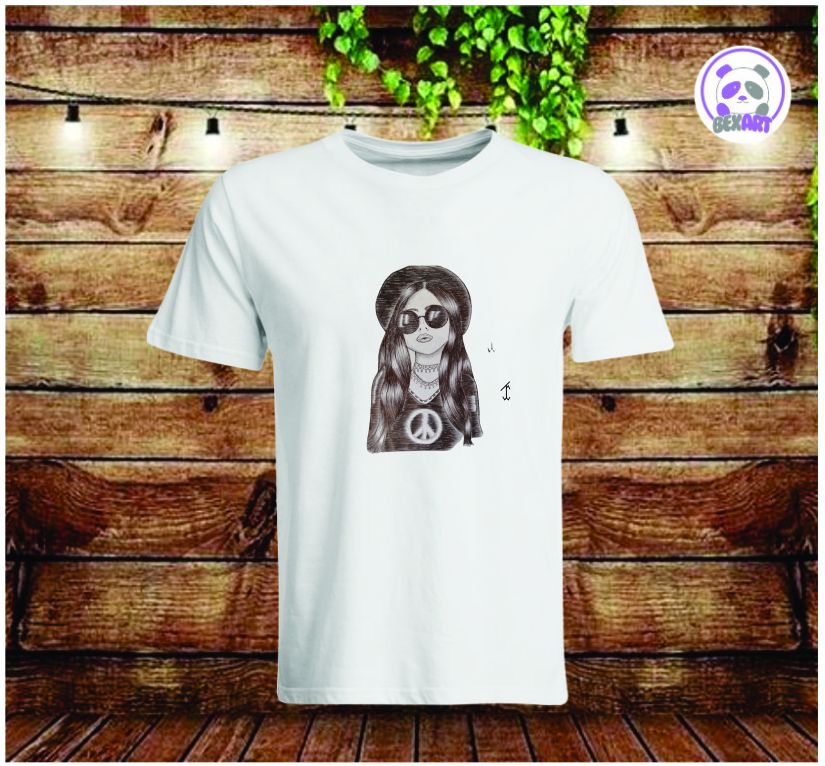 Camiseta Blanca Niños y Caballeros