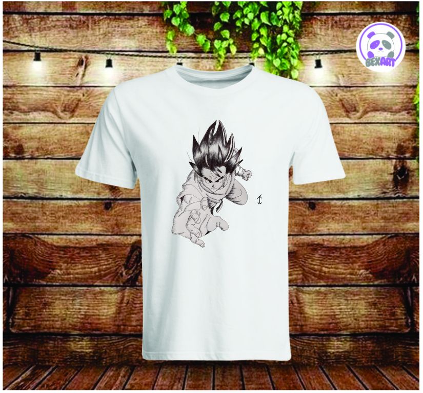 Camiseta Blanca Niños y Caballeros