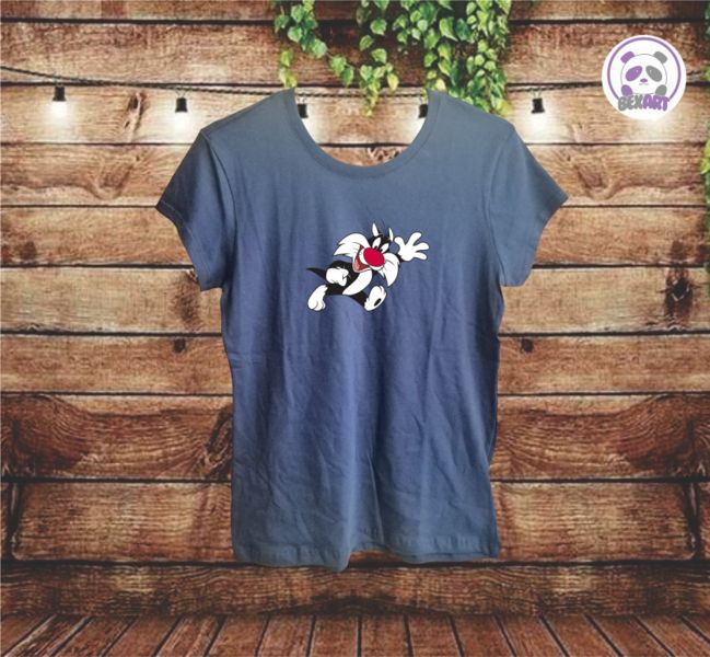 Camiseta Algodón Niñas y Damas