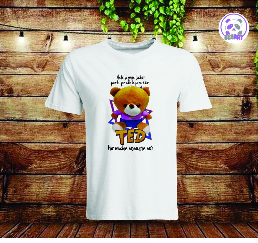 Camiseta Blanca Niños y Caballeros