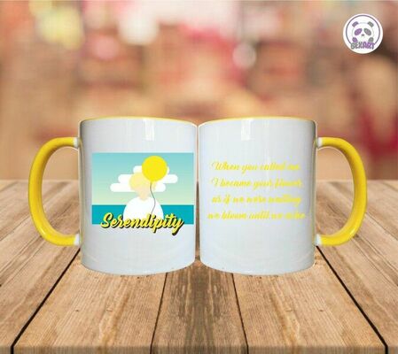 Mugs Blancos Color Interior