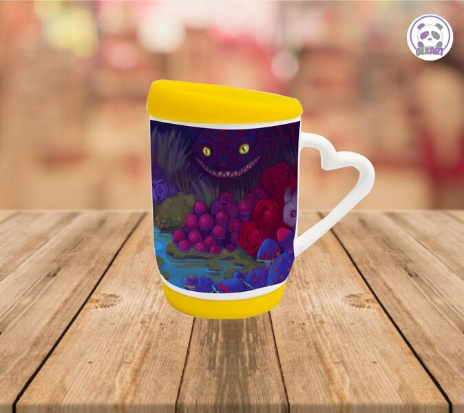 Mugs con Tapa y Base