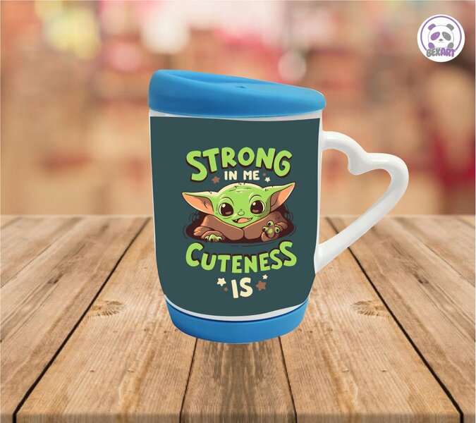 Mugs con Tapa y Base