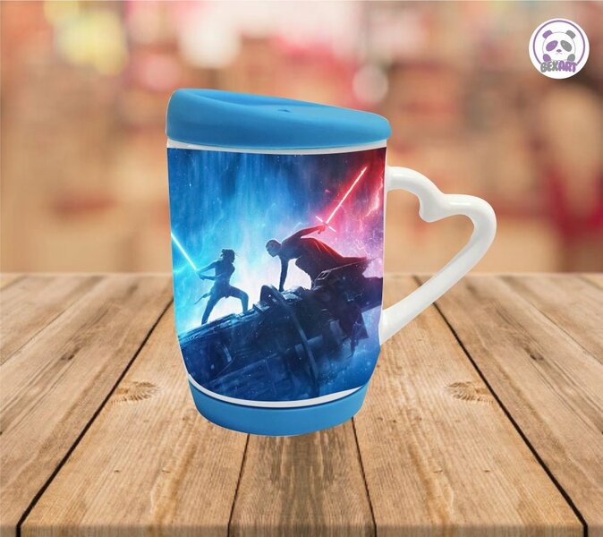 Mugs con Tapa y Base