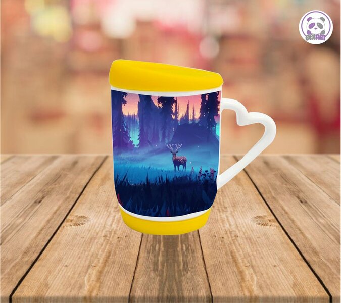 Mugs con Tapa y Base