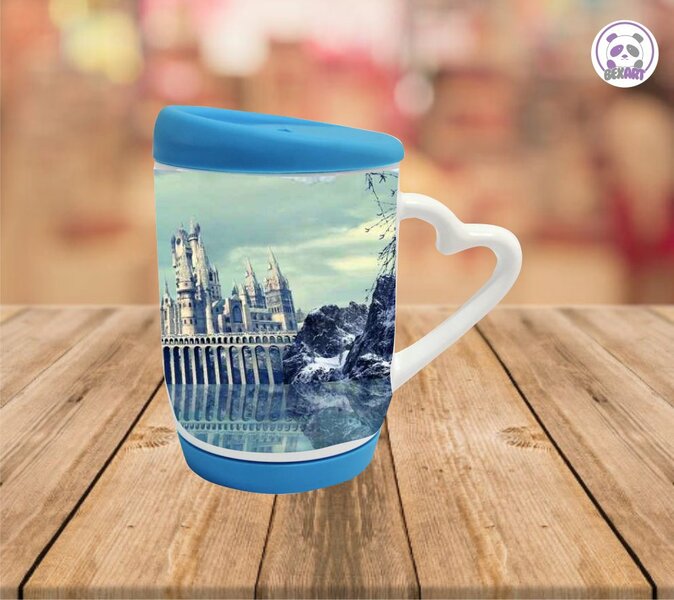 Mugs con Tapa y Base