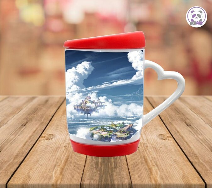 Mugs con Tapa y Base