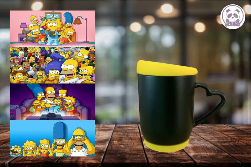 Mugs Mágico con Tapa y Base