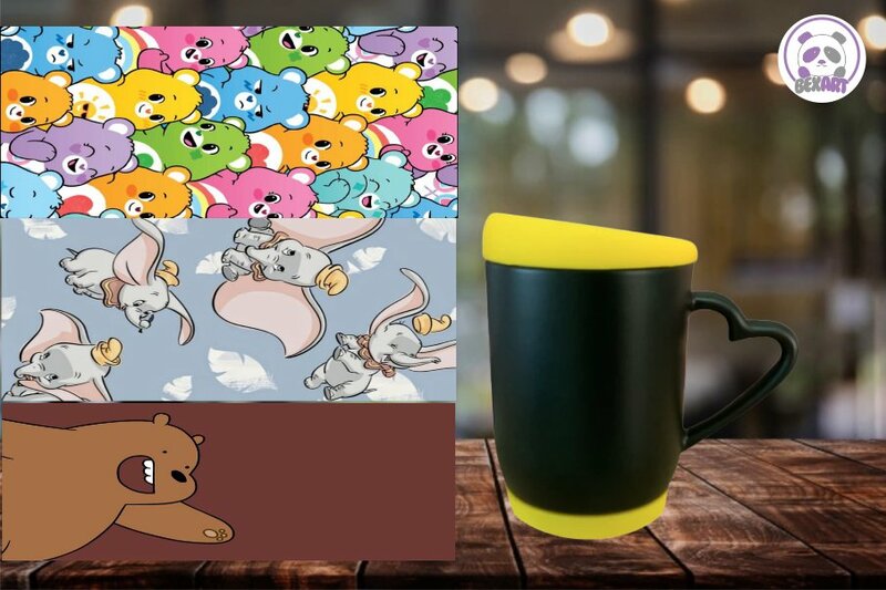 Mugs Mágico con Tapa y Base