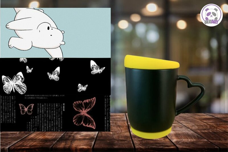 Mugs Mágico con Tapa y Base