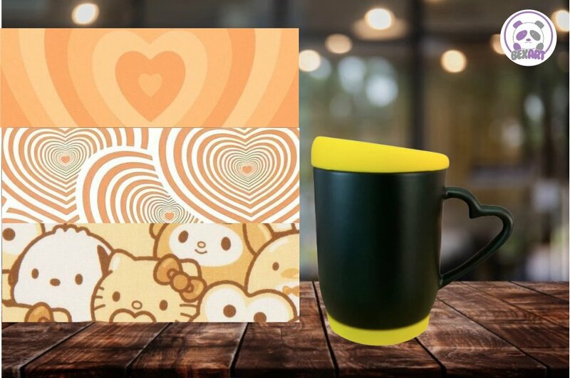 Mugs Mágico con Tapa y Base