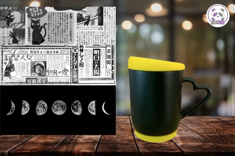 Mugs Mágico con Tapa y Base