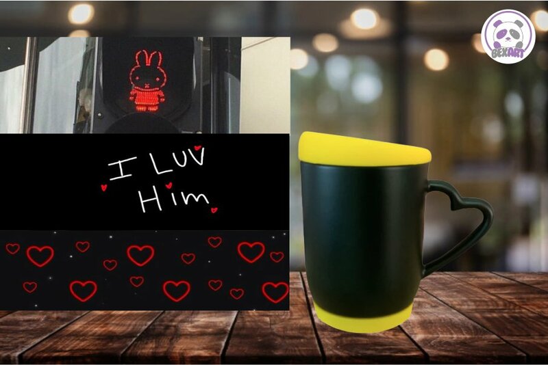 Mugs Mágico con Tapa y Base