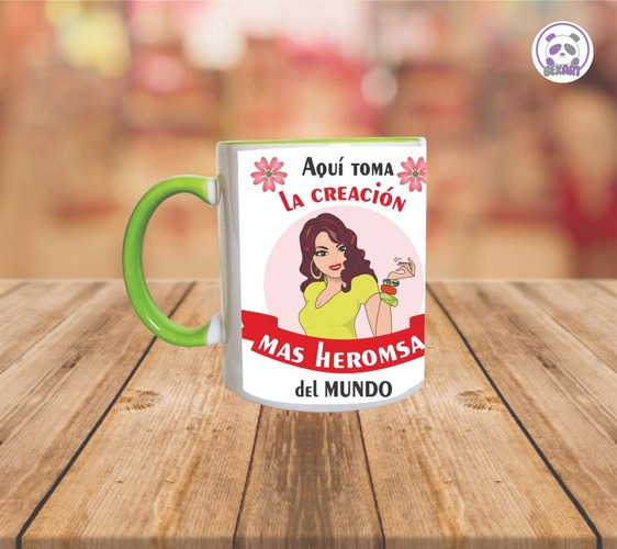 Mugs Blancos Color Interior