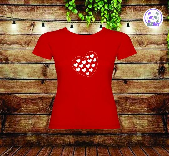 Camiseta Algodón Niñas y Damas