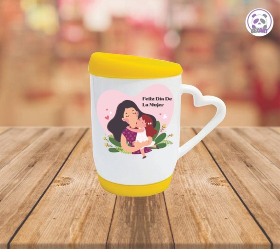 Mugs con Tapa y Base